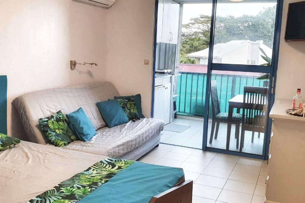 Superbe Studio, A 20 Metres De La Plage, Acces Direct Grande Plage Diamant Le Diamant Luaran gambar